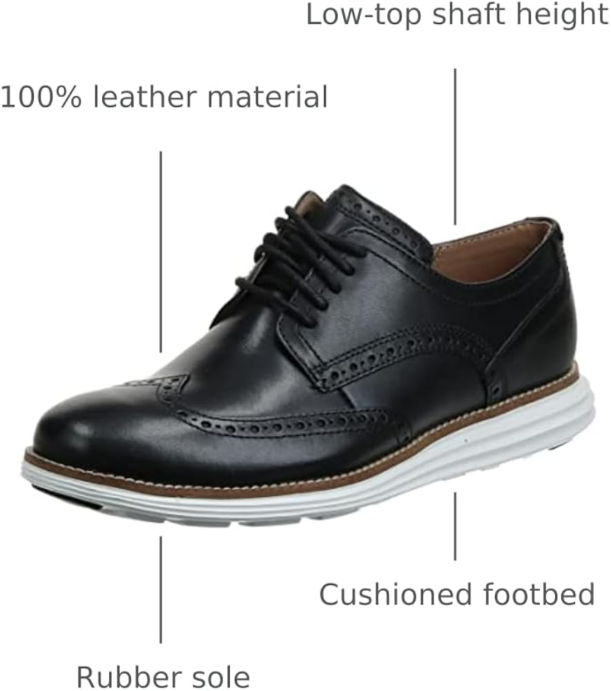 靴 Cole Haan Original Grand Shortwing Gray COLE HAAN ORIGINAL GRAND SHORTWING (more colors) – Miltons